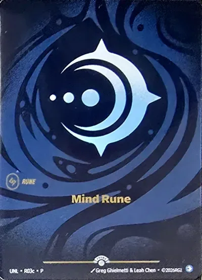Mind Rune — UNL-R03c