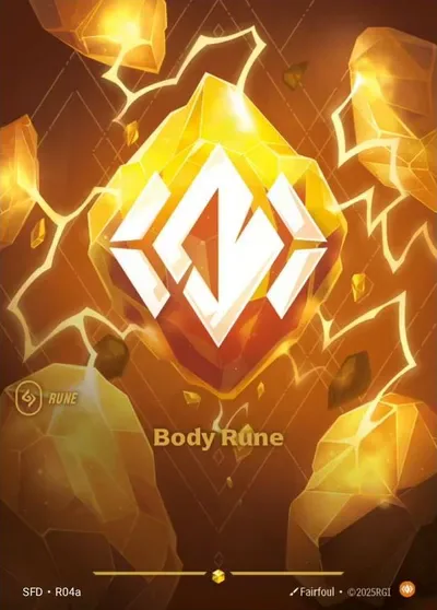 Body Rune — SFD-R04a