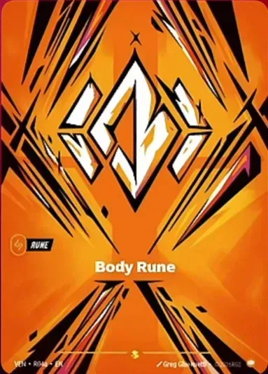 Body Rune — VEN-R04a