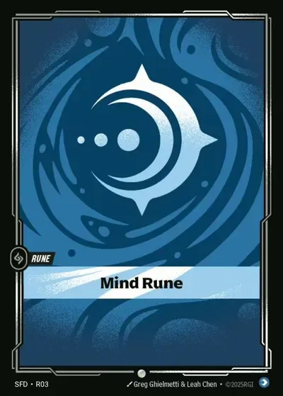 Mind Rune — SFD-R03