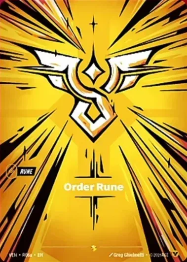 Order Rune — VEN-R06a