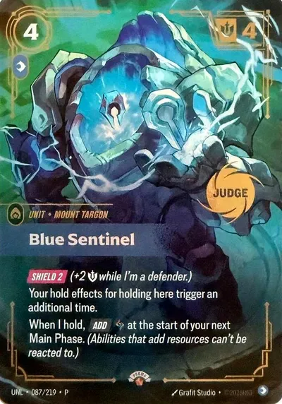 Blue Sentinel — UNL-087