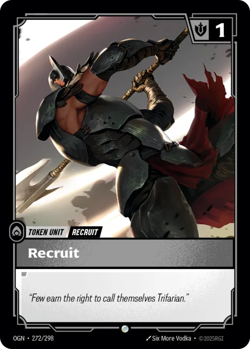 Riftbound Unit: Recruit (NX).