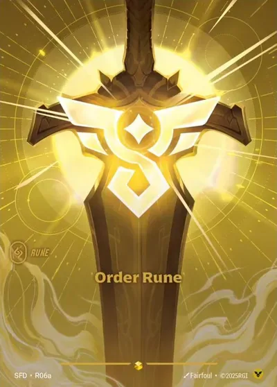Order Rune — SFD-R06a