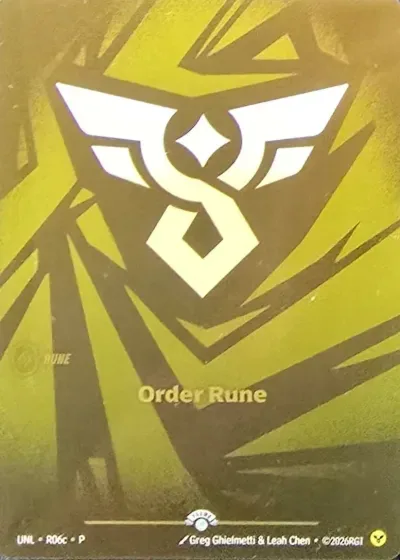 Order Rune — UNL-R06c