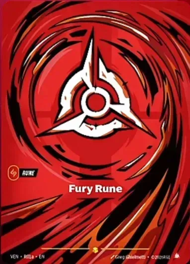 Fury Rune — VEN-R01a