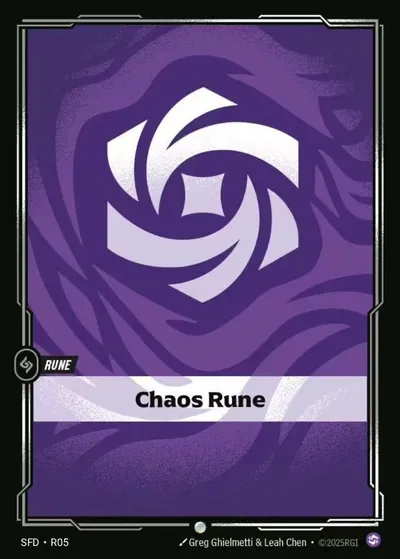 Chaos Rune — SFD-R05