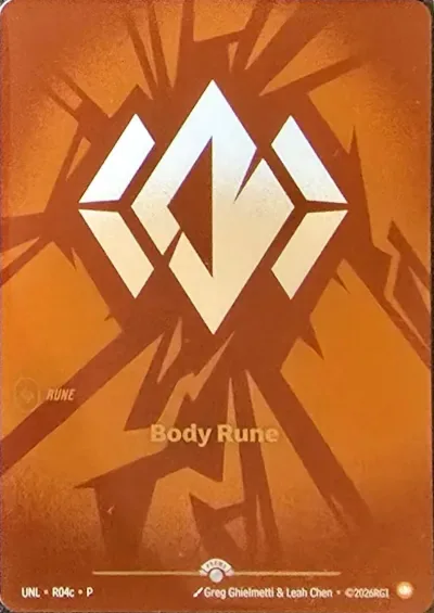 Body Rune — UNL-R04c