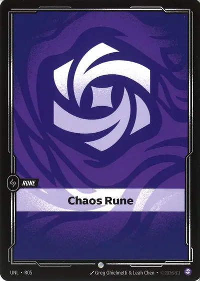 Chaos Rune — UNL-R05