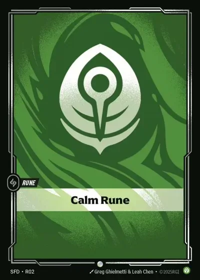 Calm Rune — SFD-R02